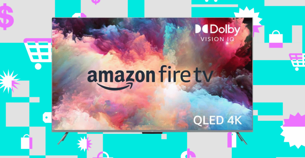 Amazon’s Fire TV Omni QLED Series is matching its Prime Day low