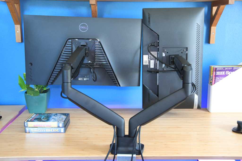 Best monitor arms 2025: Budget, premium, single- and dual-arm models Workstream by Monoprice dual arm