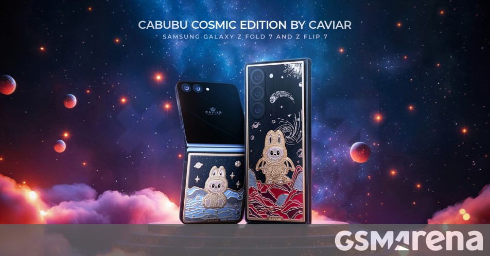 Caviar’s Samsung Galaxy Z Fold7 and Flip7 Cabubu Edition is inspired by Labubu, features 24k gold Caviar's Samsung Galaxy Z Fold7 and Flip7 Cabubu Edition is inspired by Labubu, features 24k gold