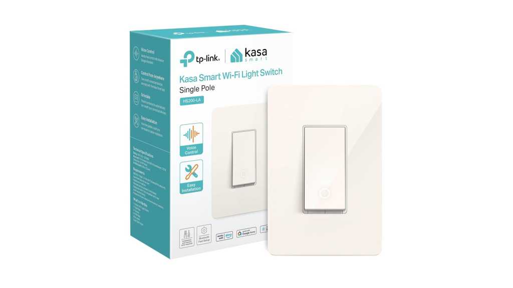 Forget smart light bulbs! These smart light switches are a measly $12 Kasa smart light switch HS200-LA