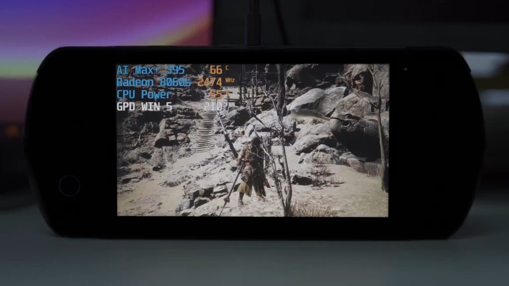 GPD teases what could be the world’s most powerful handheld First teaser image of the GPD Win 5 handheld gaming PC running Black Myth: Wukong.