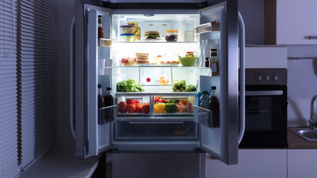 Here’s How To Save the Food in Your Fridge During a Power Outage A well-stocked refrigerator with doors open