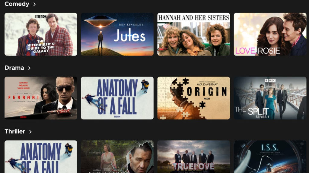 Film titles