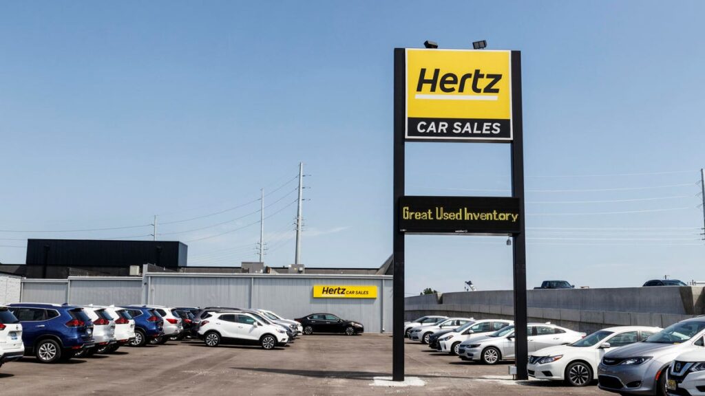 Amazon and Hertz Team Up to Sell Used Cars Online Hertz Car Sales dealership. Hertz sells used vehicles from their car rental flee