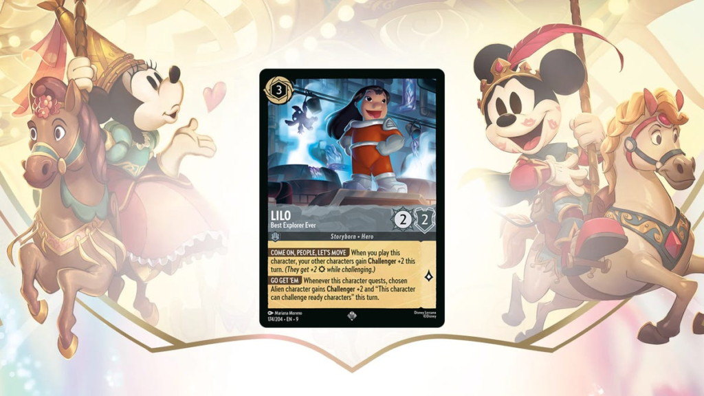 Disney Lorcana's Newest Super Rare Card Gives Your Aliens a Big Boost