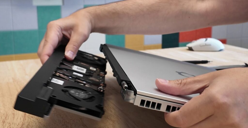 Framework actually did it: I upgraded a laptop’s entire GPU in just three minutes