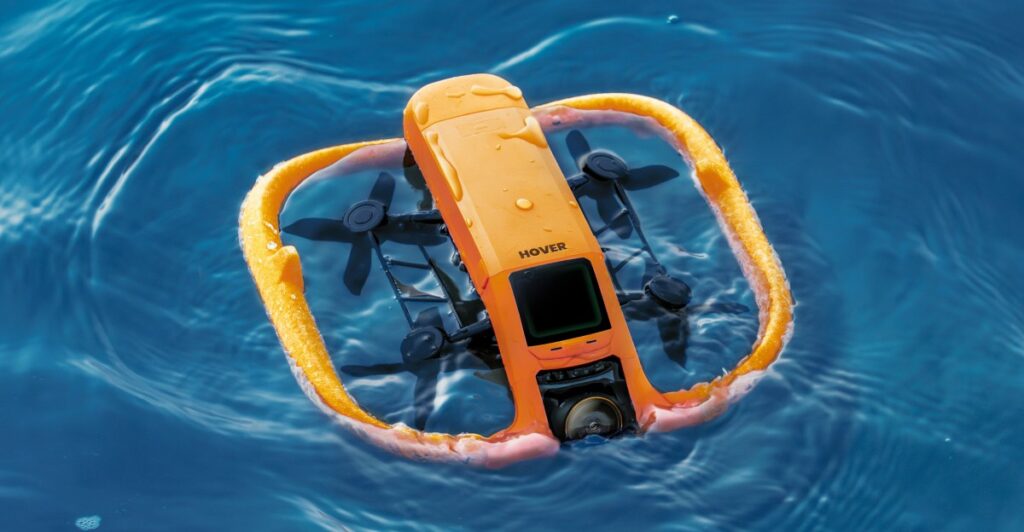 HoverAir’s new floating Aqua drone can take off and land on water