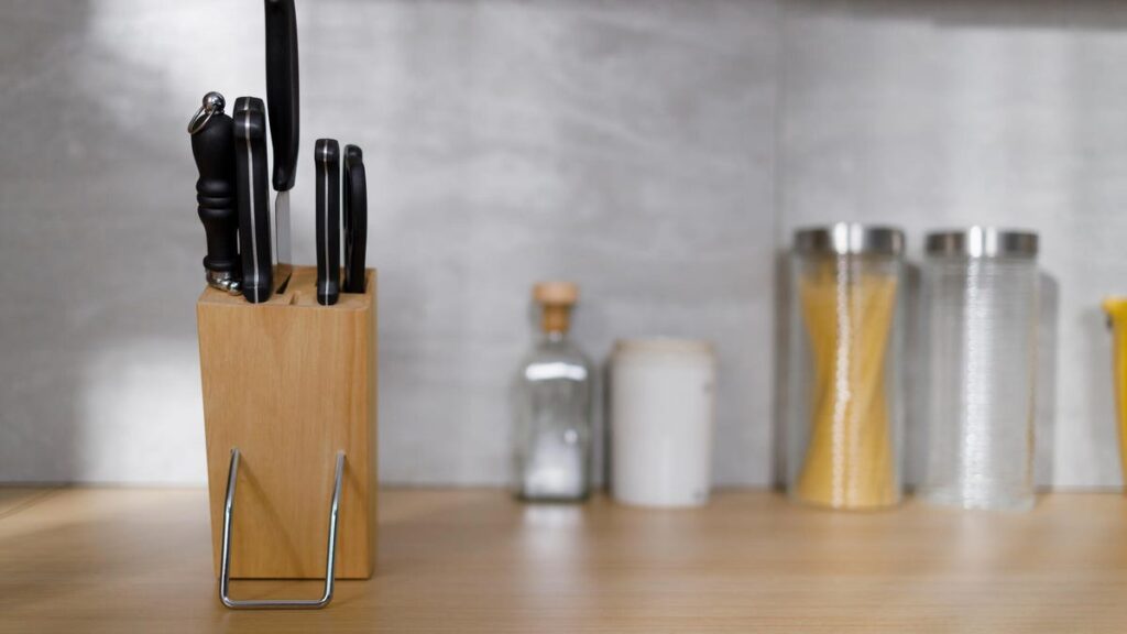 If You Keep Kitchen Knives in a Block, This Trick Will Keep Them Sharp for Longer