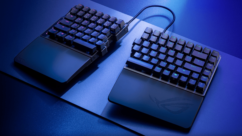 I’m shocked by the price for Asus’ Falcata split gaming keyboard Asus ROG Falcata 75% split gaming keyboard