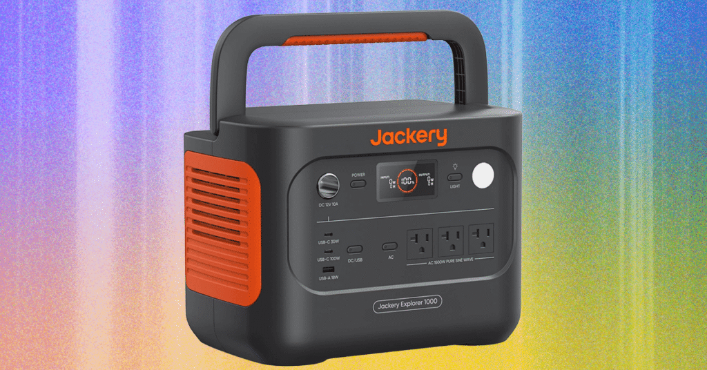 Jackery Explorer 1000 Deal: $350 Off Battery Bank Right Now