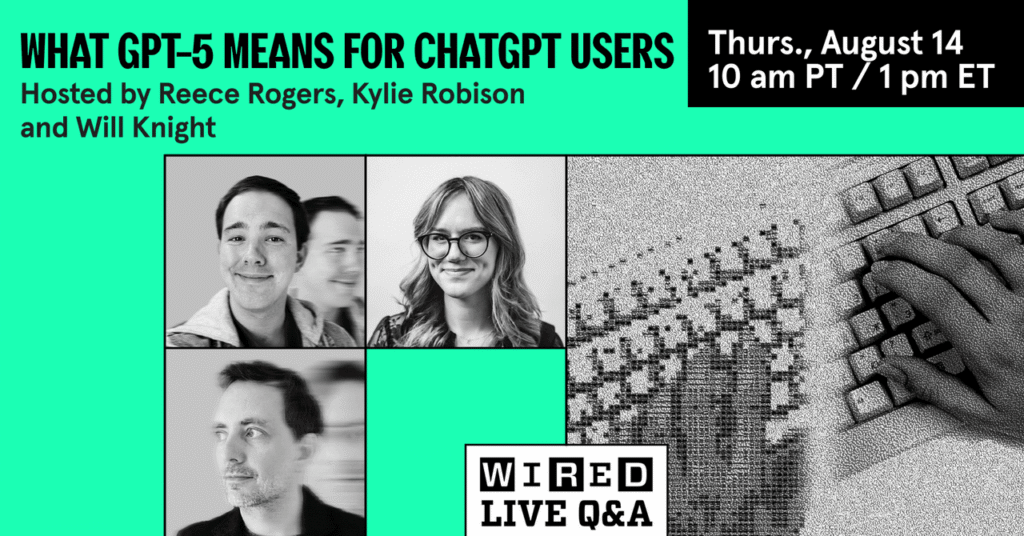 Join Our Next Livestream: What GPT-5 Means for ChatGPT Users