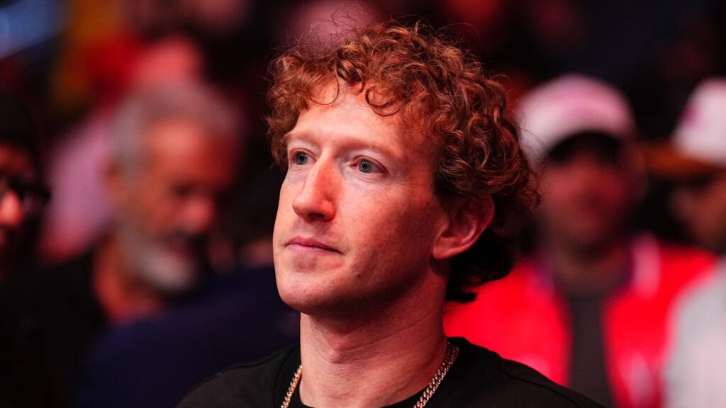 Mark Zuckerberg sues Meta over Facebook ban Mark Zuckerberg is seen in attendance during the UFC 313 event at T-Mobile Arena on March 08, 2025 in Las Vegas, Nevada.