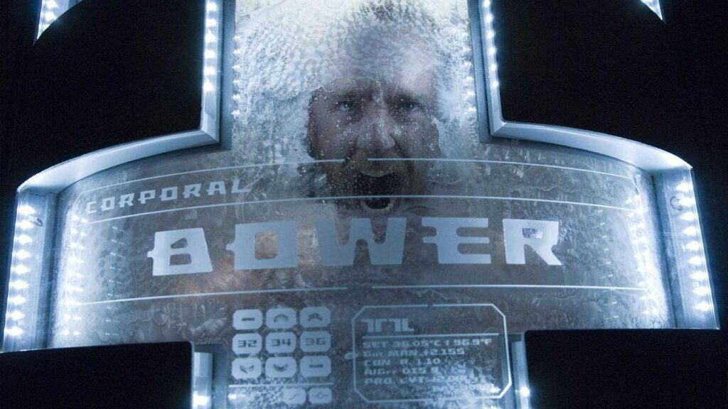 Need a Horror Film Full of Twists and Turns? Watch This Free Futuristic Flick on Tubi Bower wakes up inside a cryo-pod