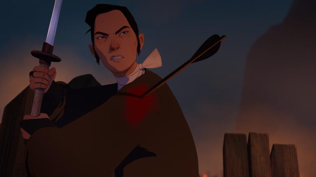 Netflix Anime Hits Anime NYC: ‘Blue Eye Samurai,’ ‘Splinter Cell: Deathwatch’ and More animated warrior in Netflix's Blue Eye Samurai