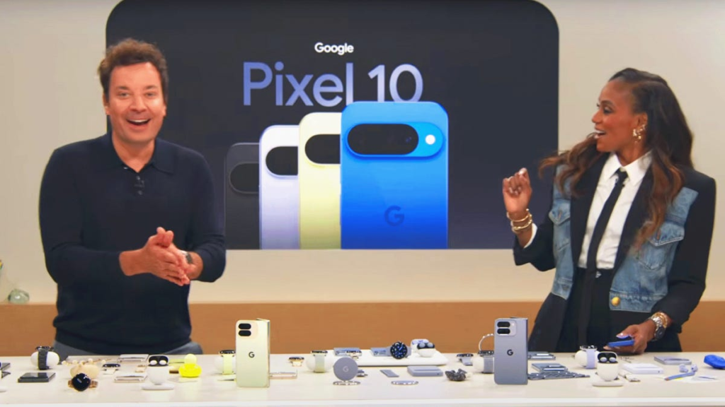 The Star of Made by Google Wasn't the Pixel 10. It Was Jimmy Fallon