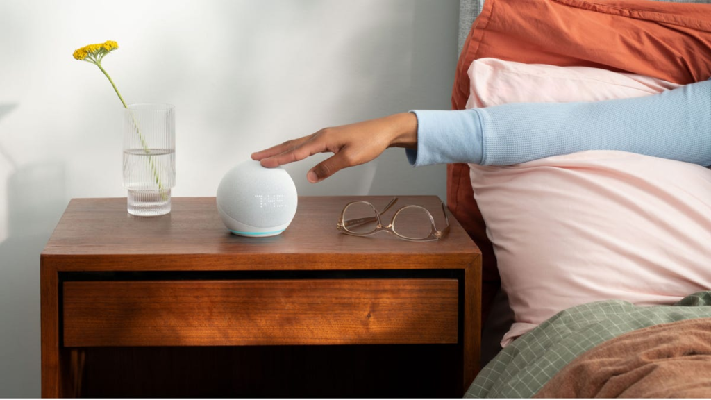 Amazon Echo with Clock
