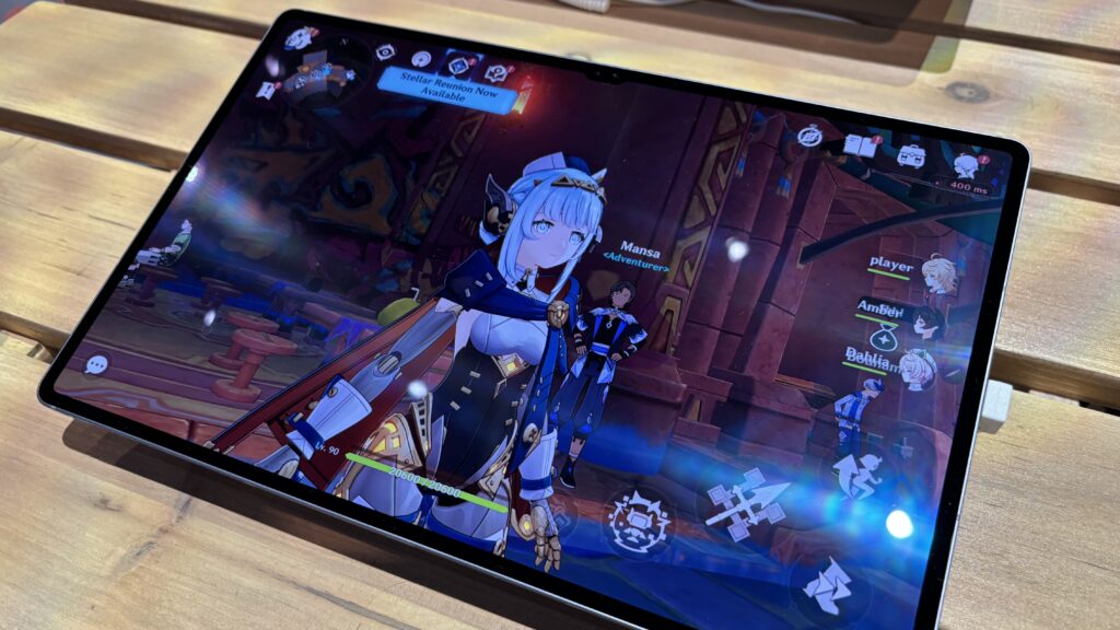 This Samsung tablet is better than any gaming handheld I’ve ever tried The Samsung Galaxy Tab S10 Ultra running Genshin Impact.