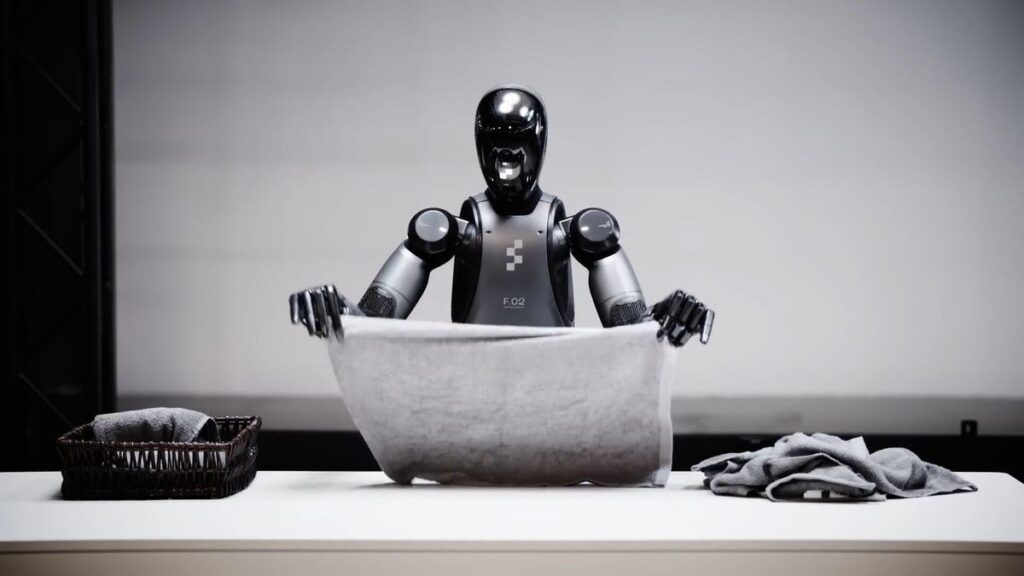 Watch Figure 02 Humanoid Fold Laundry in New AI Demo
