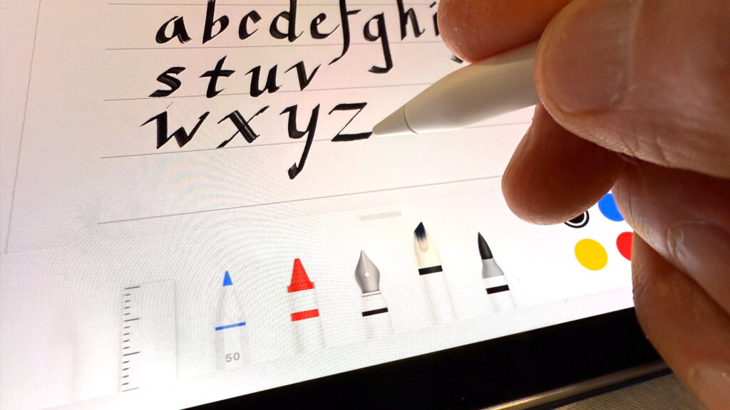 iPadOS 26 Calligraphy