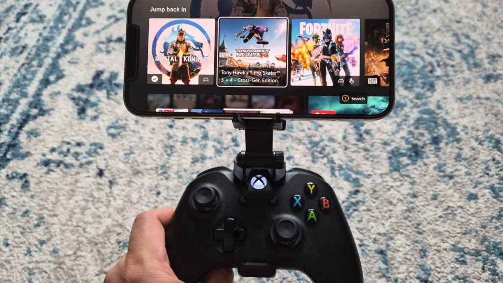 iPhone Gaming Is Challenging. Here’s What the iPhone 17 Needs to Make It Easier iPhone 12 Pro Max attached to an Xbox controller