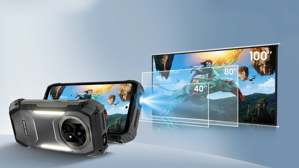 A rugged beast with a 20,000mAh battery and a camping light joins 2025’s unstoppable projector smartphone craze Blackview XPLORE 2