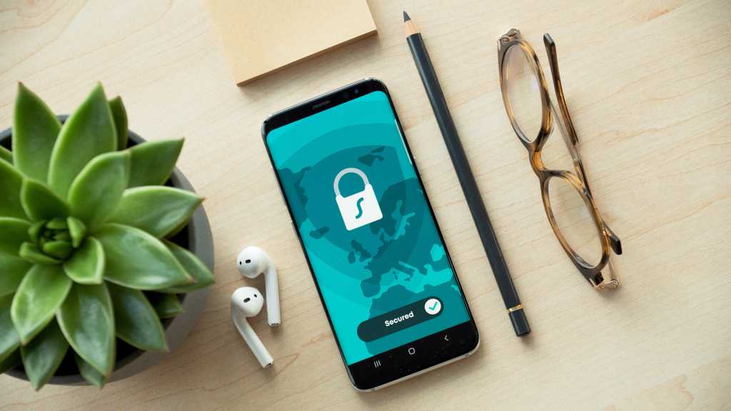 Best free password managers 2025: Save on security Cell phone with stock image of password manager on it