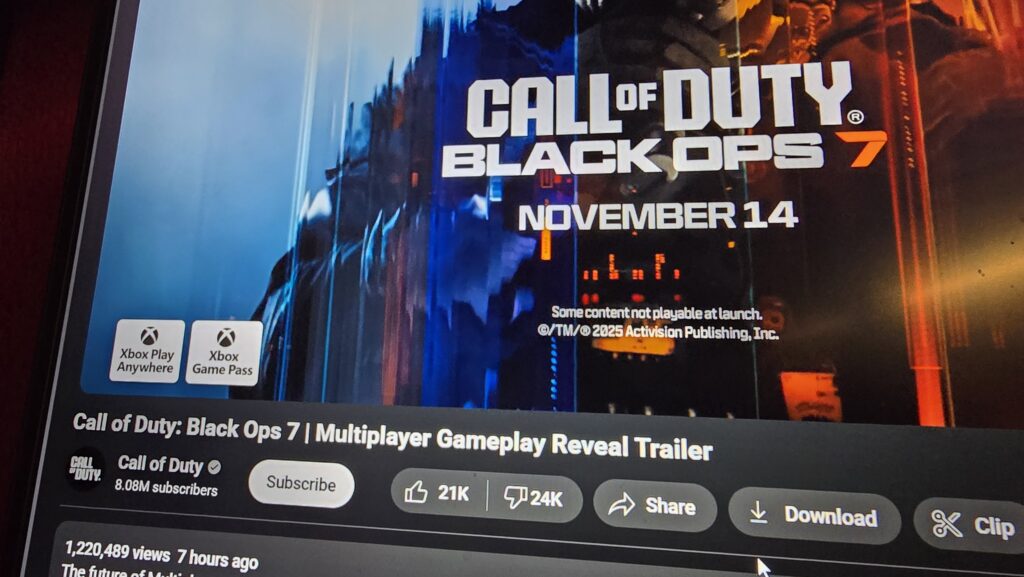 Can Call of Duty appeal to both Gen-Z and Millennials/Gen-X? Call of Duty Black Ops 7 multiplayer reveal trailer