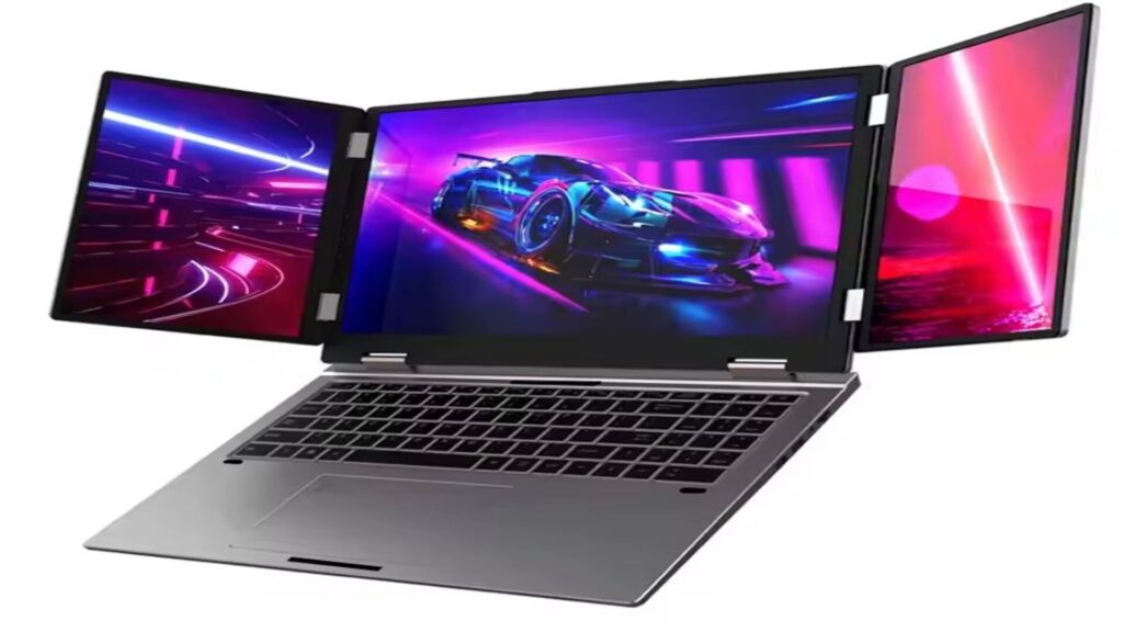 Triple Screen Laptop