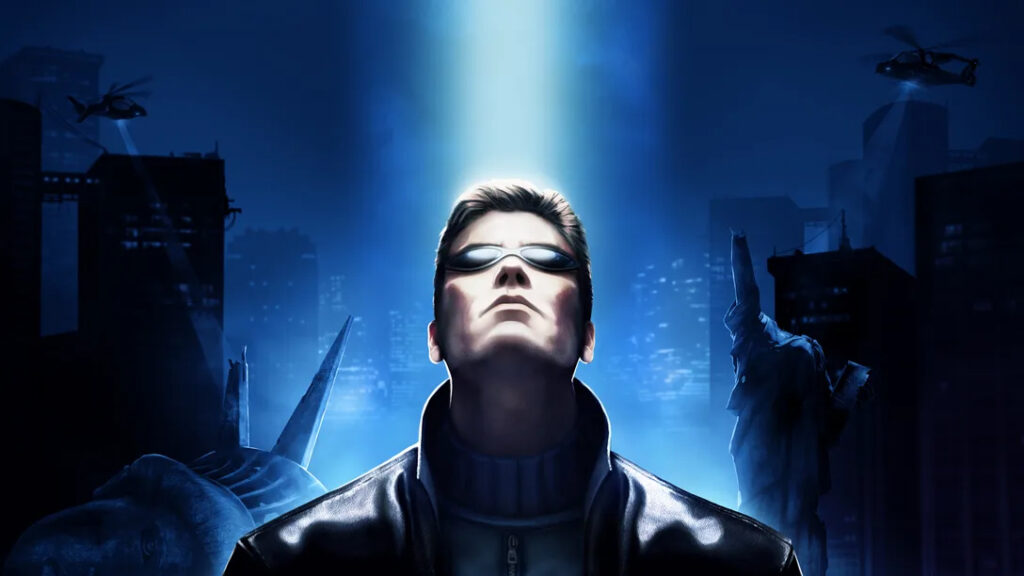 Deus Ex Remastered announced for PlayStation 5, but surely it’ll also be on PC, right? Deus Ex Remastered art.