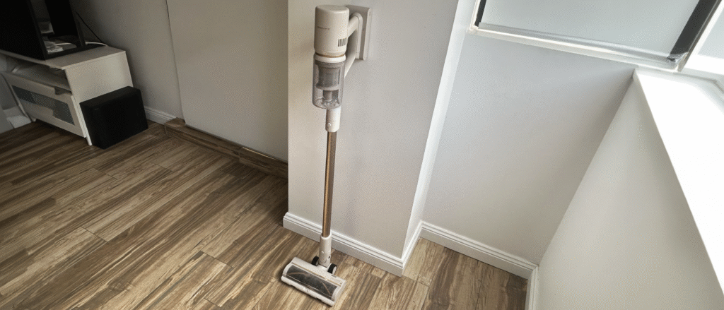 Dreame U20 review: the affordable cordless vacuum that tackles pet hair impressively well Dreame U20 in lifestyle setting