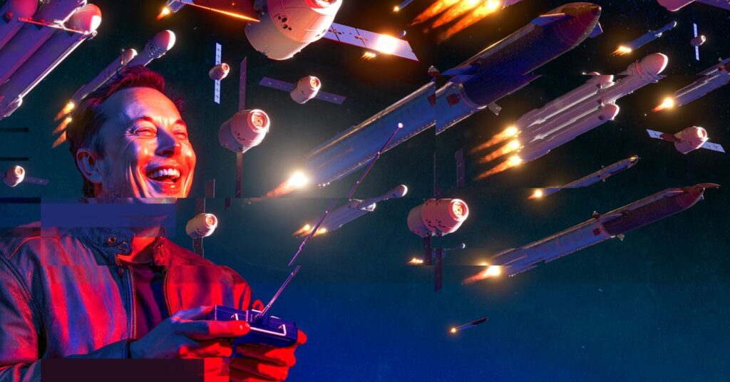 Elon Musk Is Out to Rule Space. Can Anyone Stop Him?