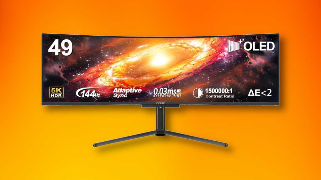 Get this 49-inch ultrawide OLED monitor for over $200 off right now Innocn 49-inch OLED ultrawide gaming monitor deal