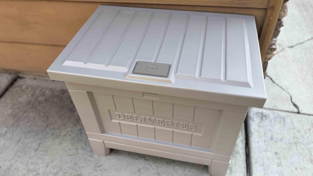 Hands-On: Yale's High-Tech Delivery Box Is Made to Defeat Porch Pirates in 2025