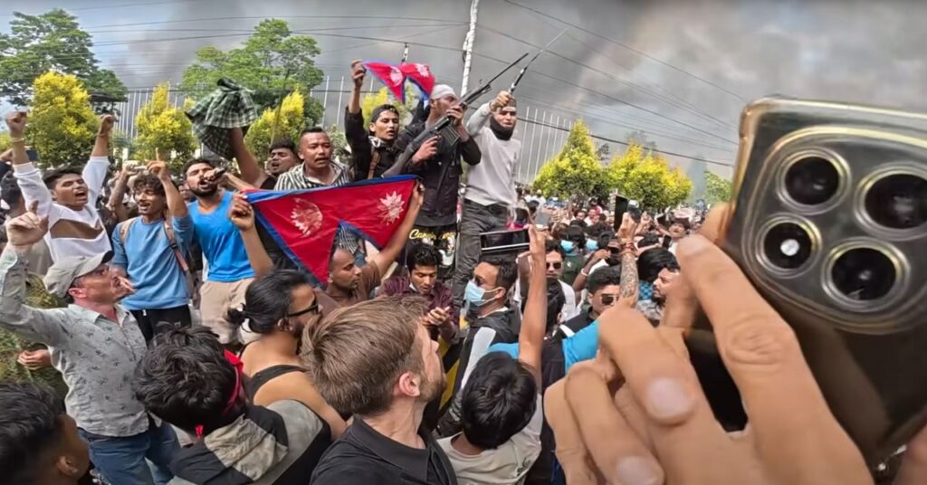 How a Travel YouTuber Captured Nepal’s Revolution for the World