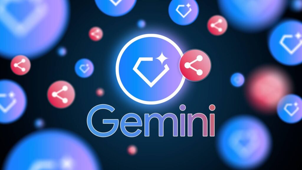 How to share Gemini Gems