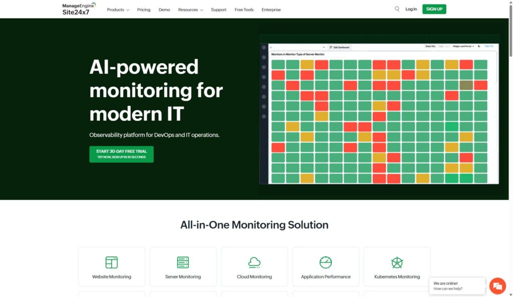 I tested Site24x7, and found it a solid all-in-one IT monitoring solution Site24x7 1