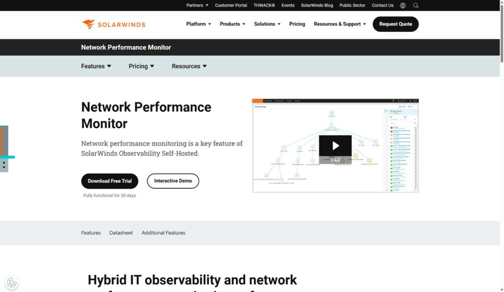 SolarWinds NPM 1