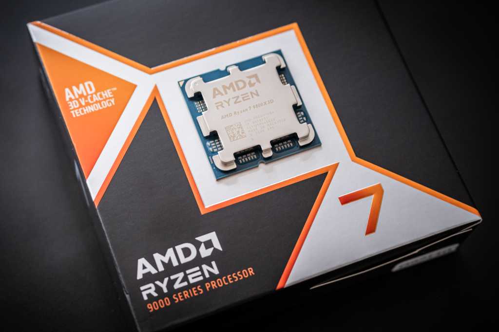 Intel and Nvidia are surprise allies. Is AMD screwed? AMD Ryzen 7 9800X3D outside of box