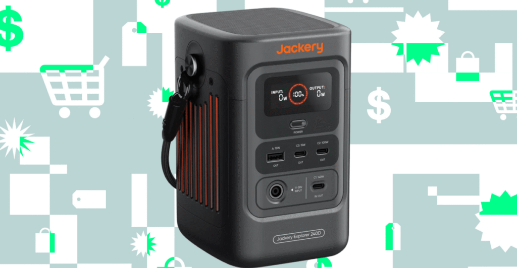 Jackery’s newest Explorer 240D power station is already over 30 percent off