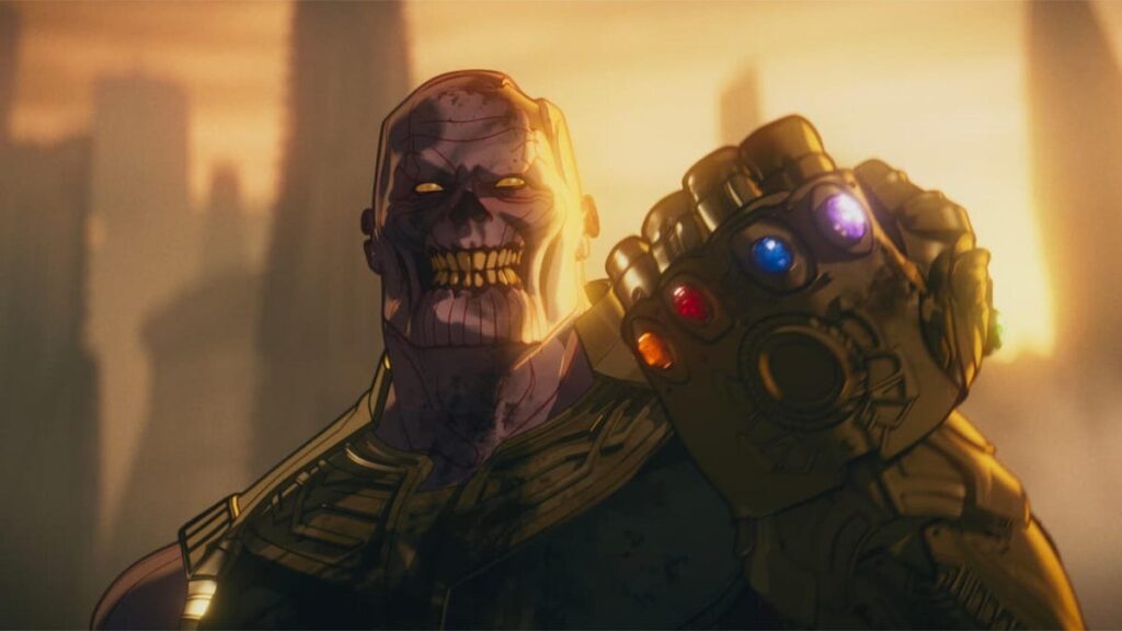 A still from the animated TV show Marvel Zombies.