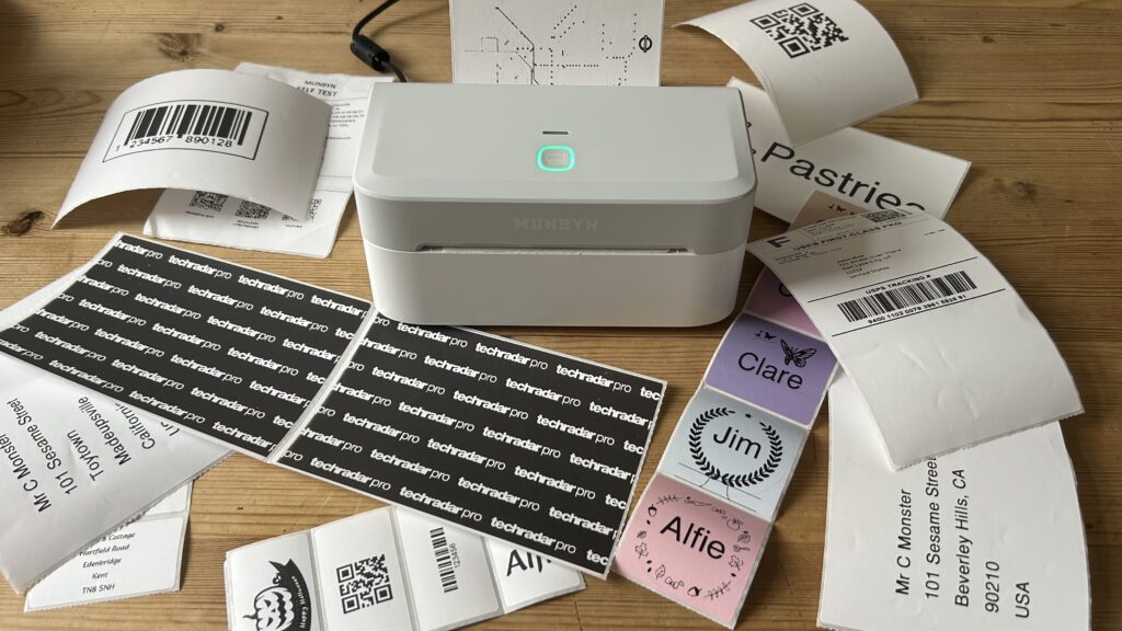 Munbyn RealWriter 403B thermal printer review Munbyn RealWriter 403B during our review