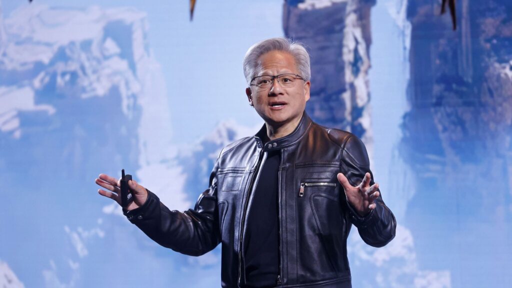 NVIDIA CEO: China is "nanoseconds behind us" in the AI race