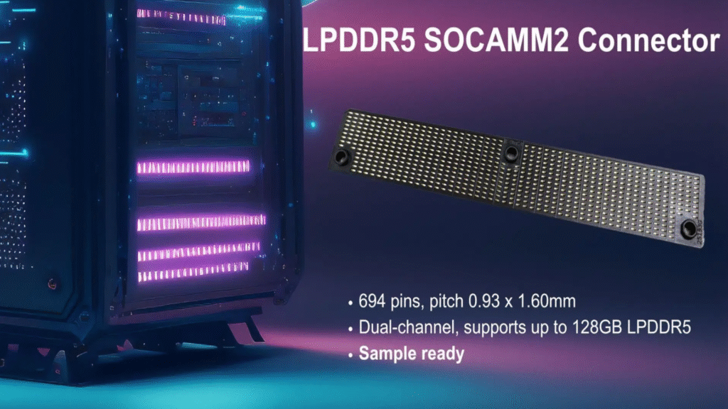 Nvidia SOCAMM 2 Connector
