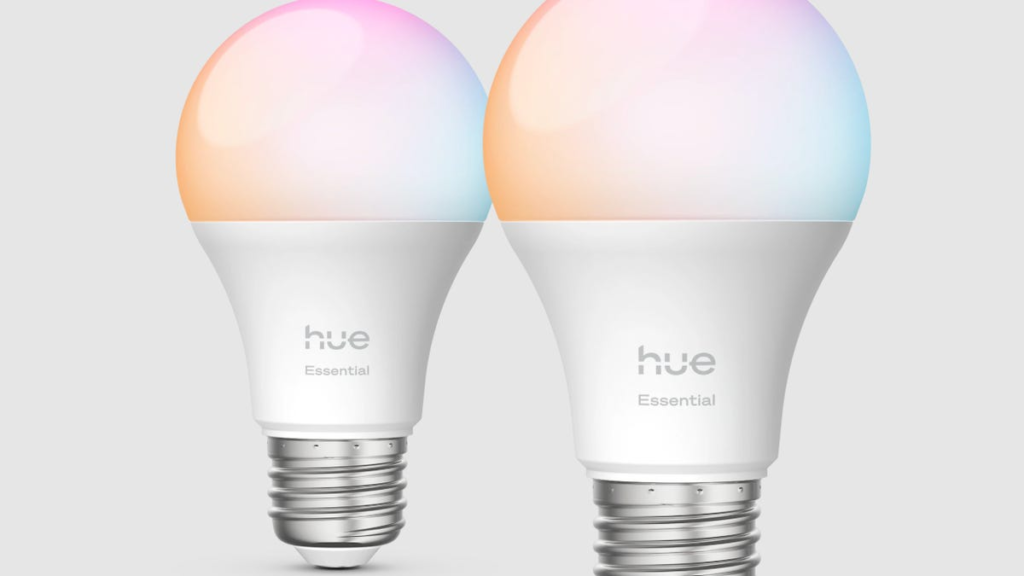 Philips Hue’s Latest Update Makes Your Lights and Doorbells Way Smarter A photo of two new Philips Hue smart lightbulbs