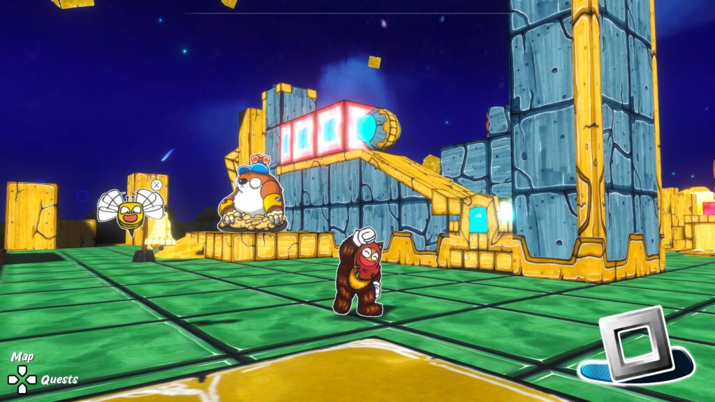 Screenshot of Ruffy and the Riverside running on Xbox Series X.