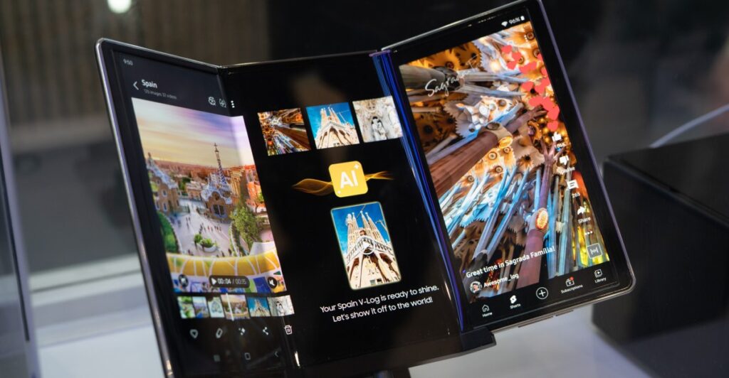 Samsung’s trifold might be launching pretty soon