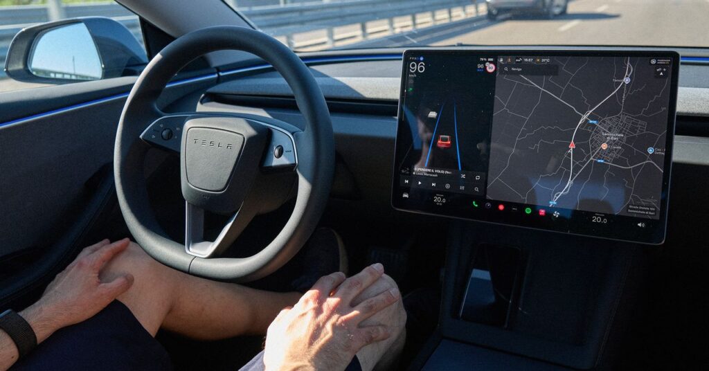 Tesla Is Urging Drowsy Drivers to Use ‘Full Self-Driving.’ That Could Go Very Wrong Tesla Is Urging Drowsy Drivers to Use ‘Full Self-Driving.’ That Could Go Very Wrong