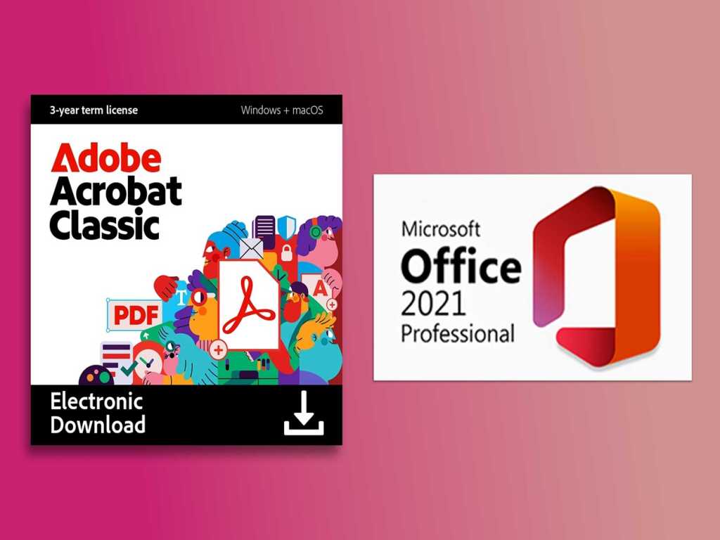 This Adobe Acrobat and Microsoft Office bundle is the software steal of the year Adobe Acrobat Classic + Microsoft Office Professional License Bundle