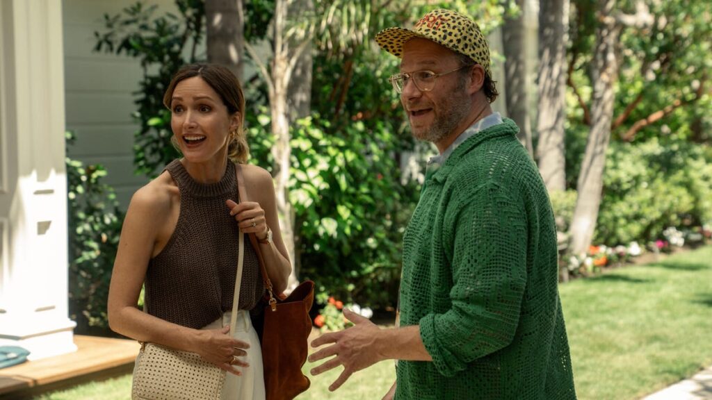 Rose Byrne and Seth Rogen in Platonic