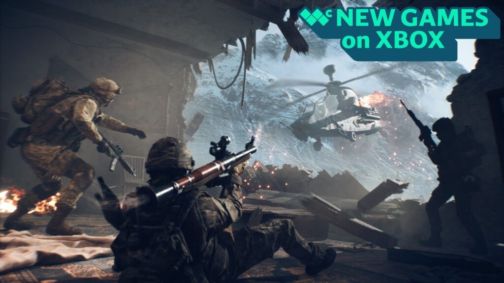Battlefield 6 image with text reading "New Games on Xbox" in the top right corner